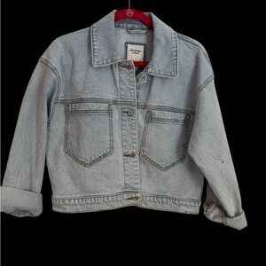 Abercrombie & Fitch Light Blue Jean Jacket